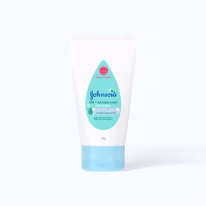 Kem dưỡng da chứa sữa và gạo Johnson baby (Tuýp 50g)